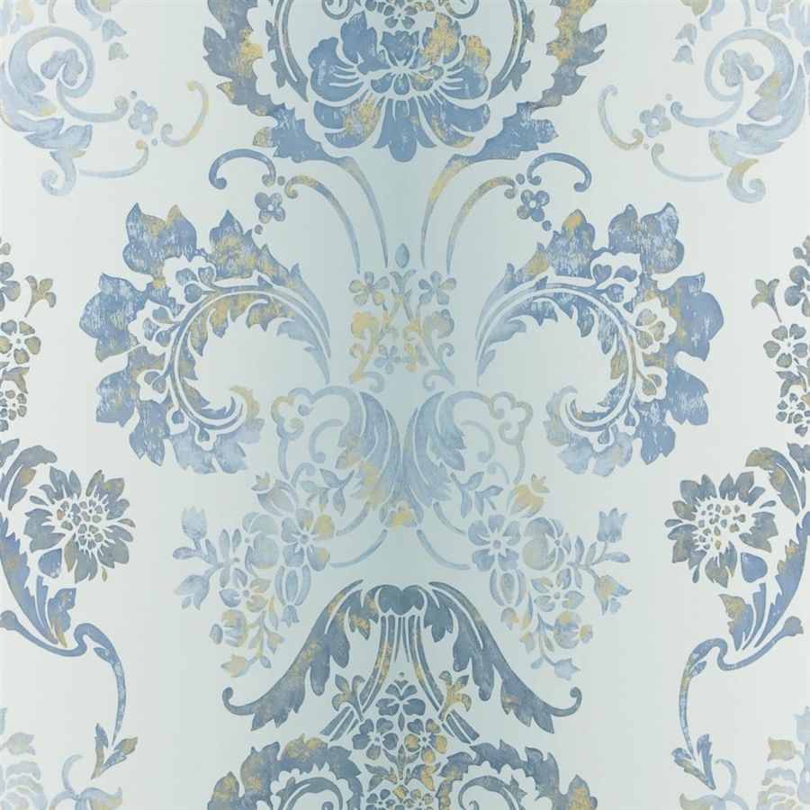 Designers Guild Tapet Kashgar Zinc