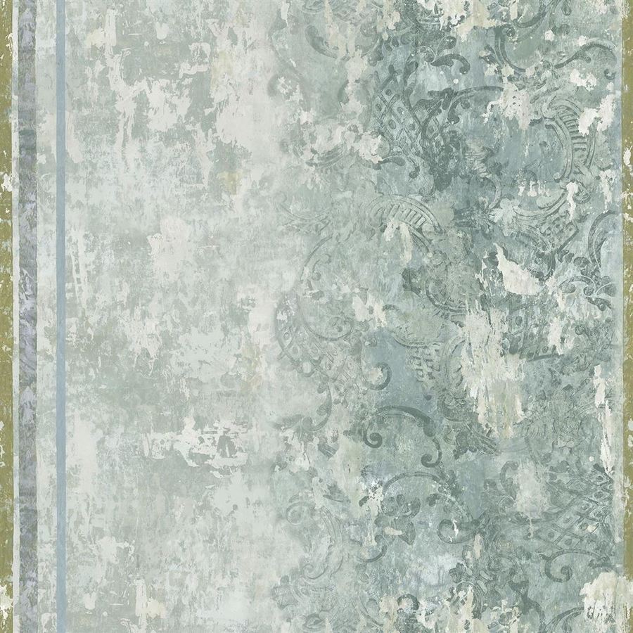 Designers Guild Tapet La Rotonda Scene 2 Olive