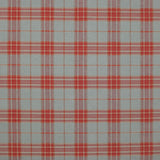 Colefax and Fowler Tyg Dunmore Check Aqua Tomato