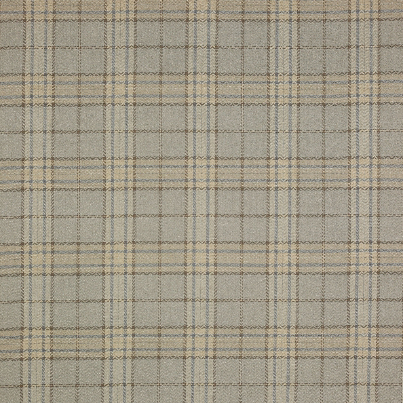Colefax and Fowler Tyg Dunmore Check Silver