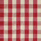 Colefax and Fowler Tyg Eaton Check Dark Red
