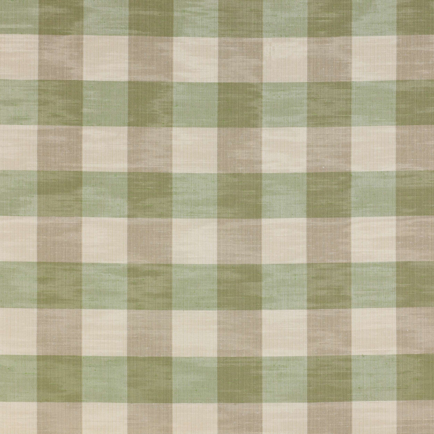 Colefax and Fowler Tyg Eaton Check Green Beige