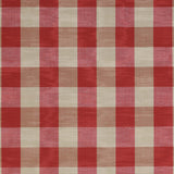 Colefax and Fowler Tyg Eaton Check Red