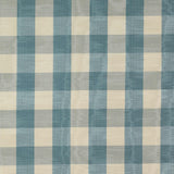 Colefax and Fowler Tyg Eaton Check Turquoise
