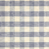 Colefax and Fowler Tyg Eaton Check Vintage Blue