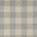 Colefax and Fowler Tyg Ebury Check Silver Blue