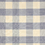 Colefax and Fowler Tyg Ebury Check Vintage Blue