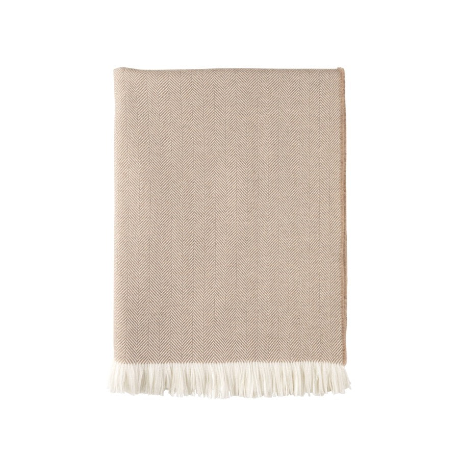 Herringbone Merino Pläd
