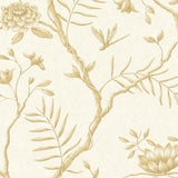 Lewis and Wood Tapet Jasper Peony Buttermilk Reverse