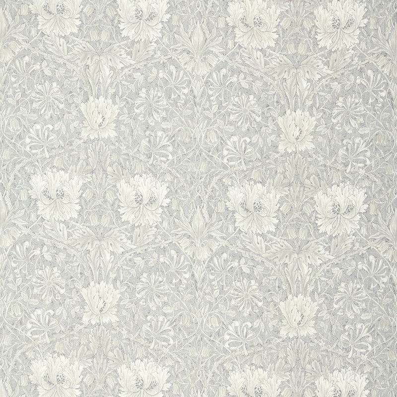 Pure Honeysuckle & Tulip Print Tyg — Morris & Co