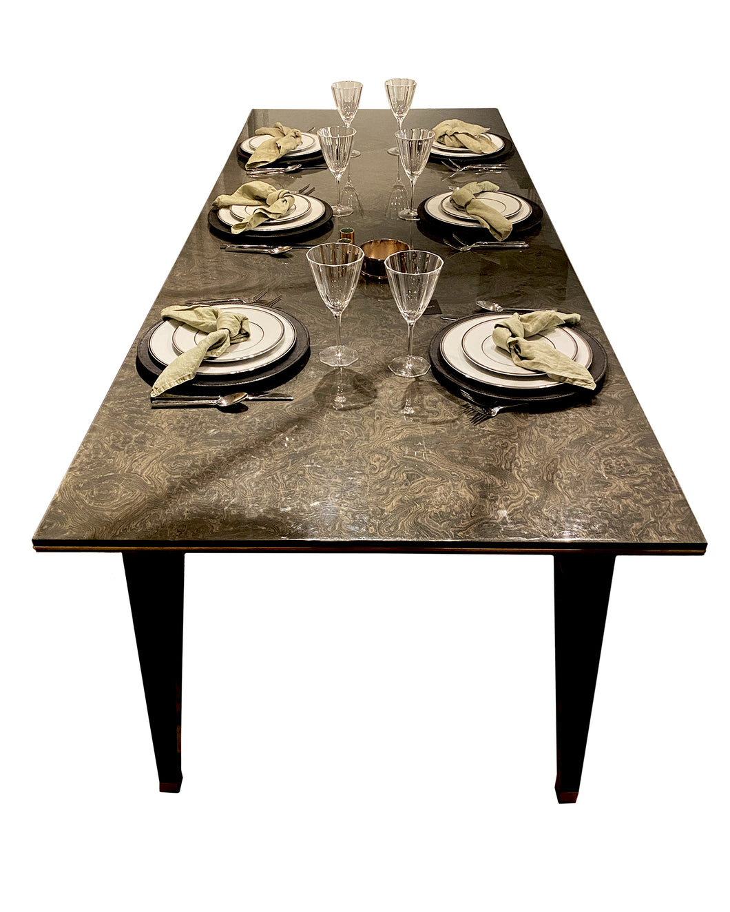 Kennedy Dining Table Marble Top