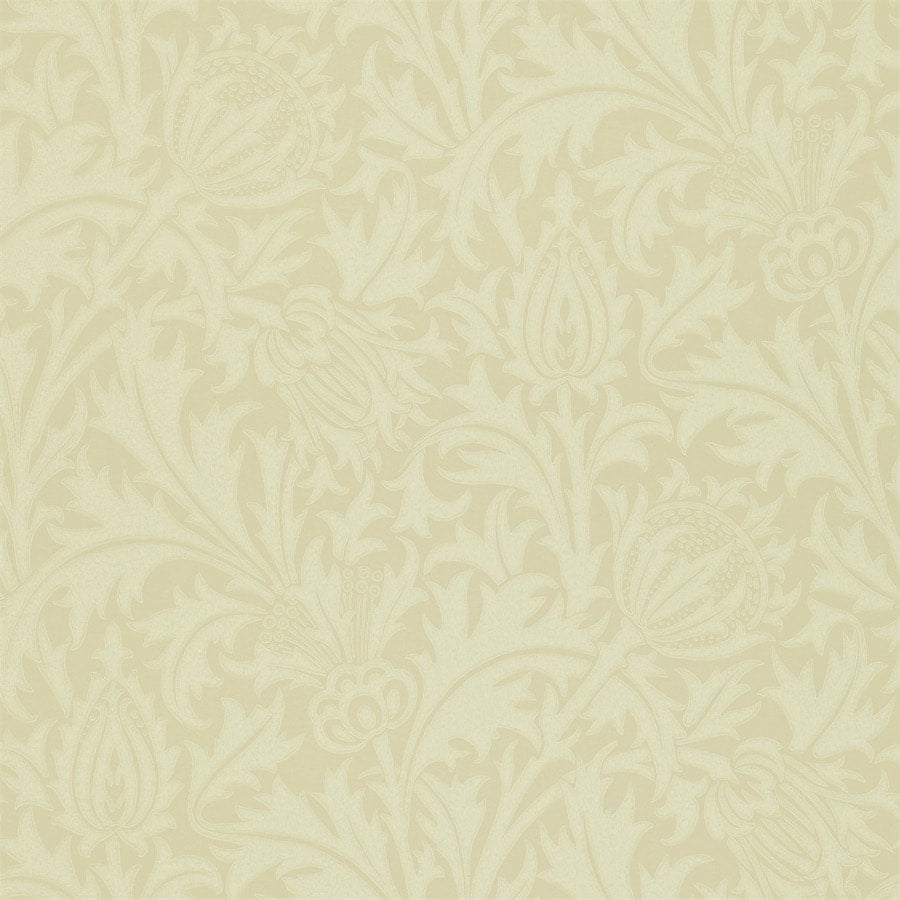 Ladda upp bild till gallerivisning, Morris and Co Tapet Thistle Ivory
