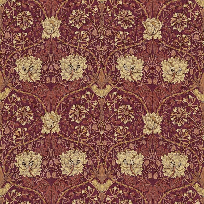Honeysuckle & Tulip Tyg — Morris & Friends Volume II Fabrics — Morris & Co