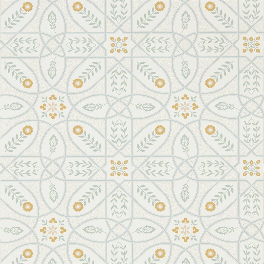 Morris and Co Tapet Brophy Trellis Ivory Sage