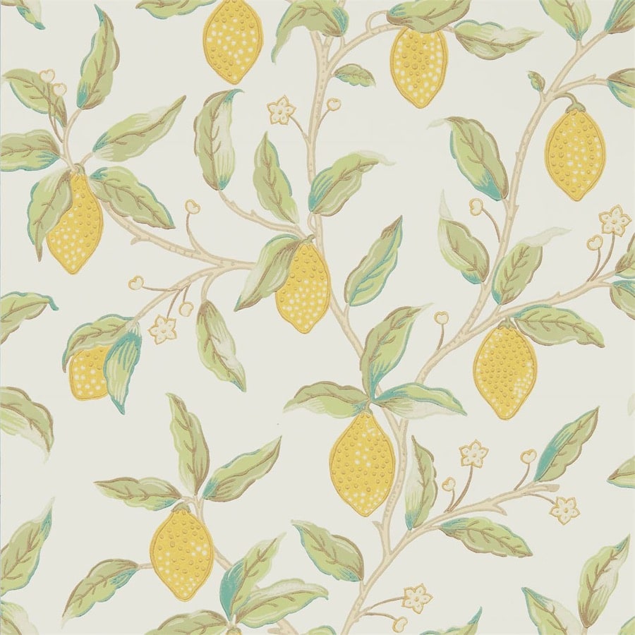 Morris and Co Tapet Lemon Tree Bay Leaf