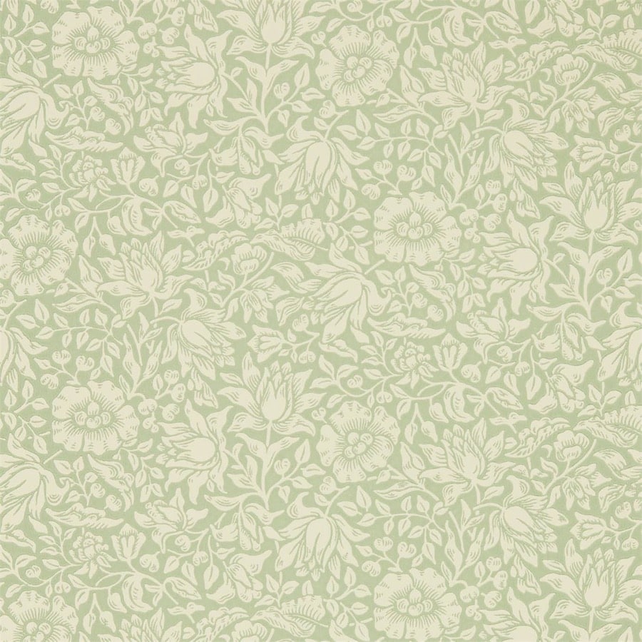 Morris and Co Tapet Mallow Apple Green