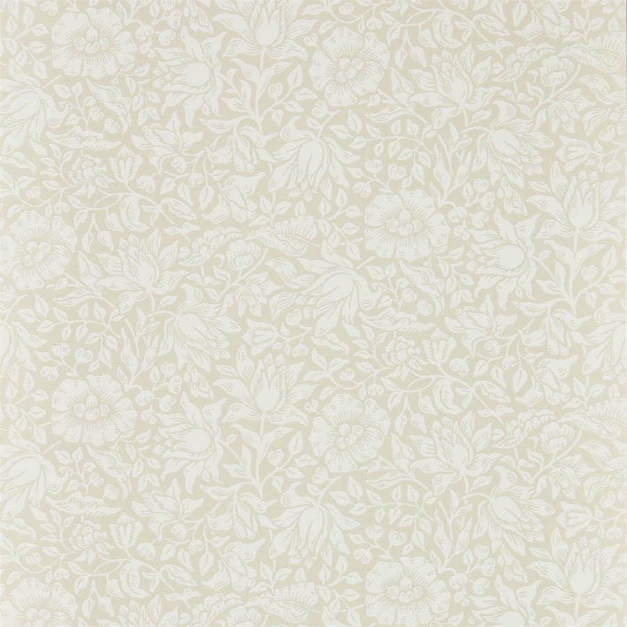 Morris and Co Tapet Mallow Cream Ivory