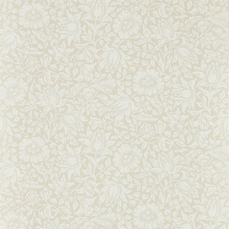 Morris and Co Tapet Mallow Cream Ivory