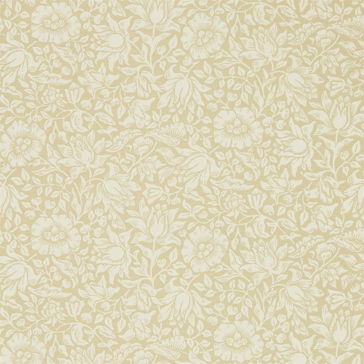 Morris and Co Tapet Mallow Soft Gold