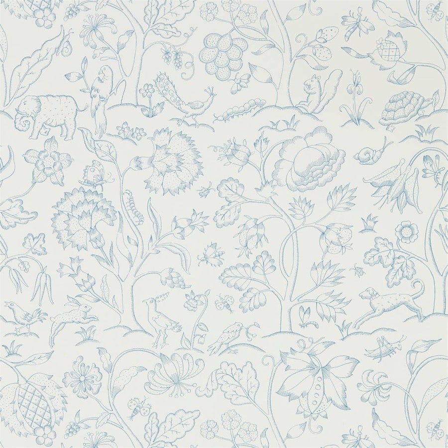 Morris and Co Tapet Middlemore Cornflower Chalk