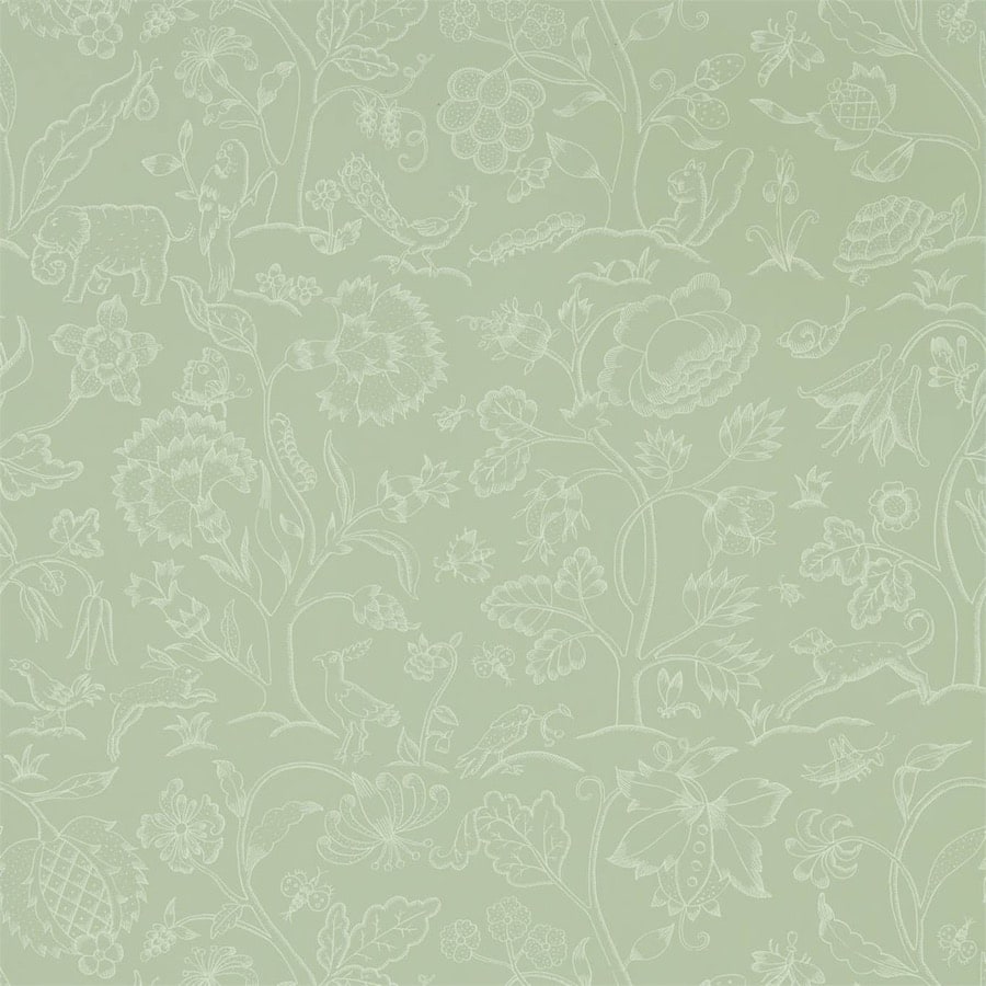 Morris and Co Tapet Middlemore Sage Grey