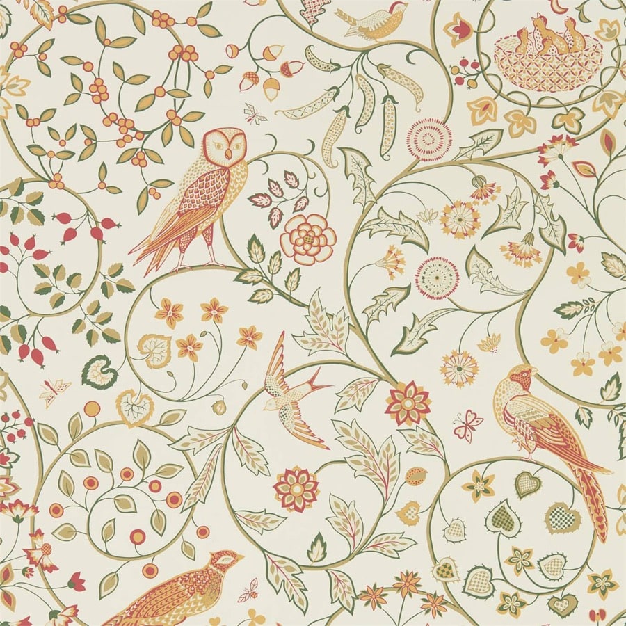 Morris and Co Tapet Newill Ivory Sage