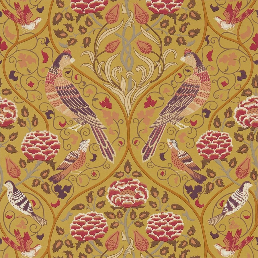 Morris and Co Tapet Seasons By May Saffron