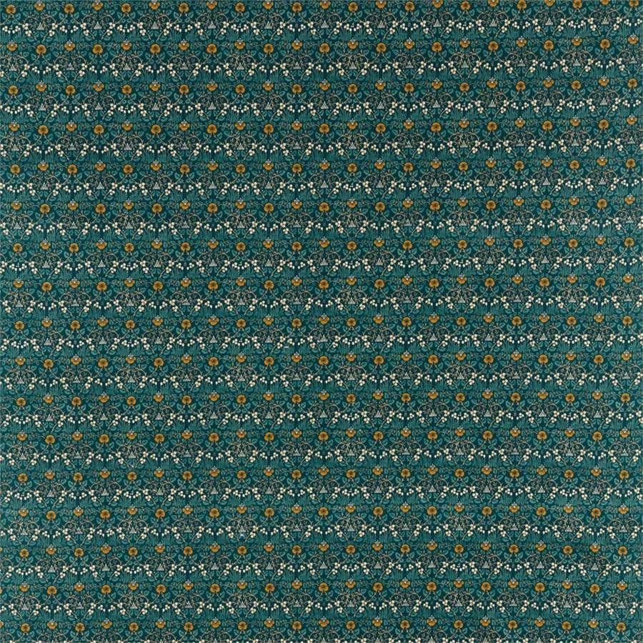 Morris and Co Tyg Eye Bright Teal