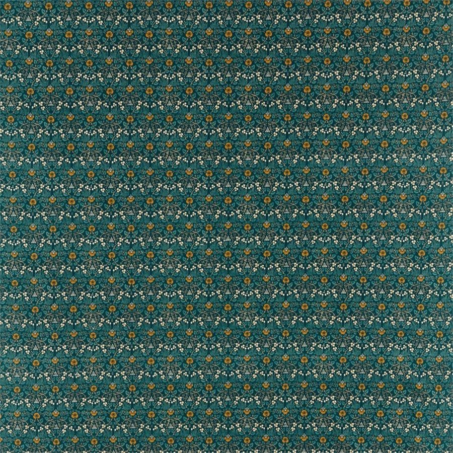 Morris and Co Tyg Eye Bright Teal