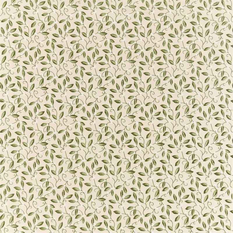 Mistletoe Embroidery Tyg — Morris & Co