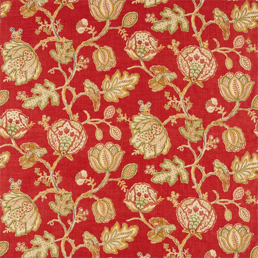 Morris and Co Tyg Theodosia Red