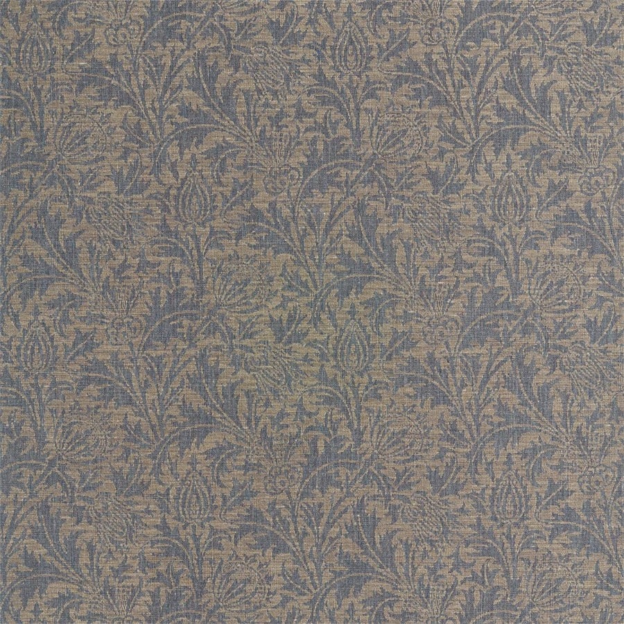 Morris and Co Tyg Thistle Weave Slate