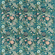 Morris and Co Tyg Wilhelmina Teal