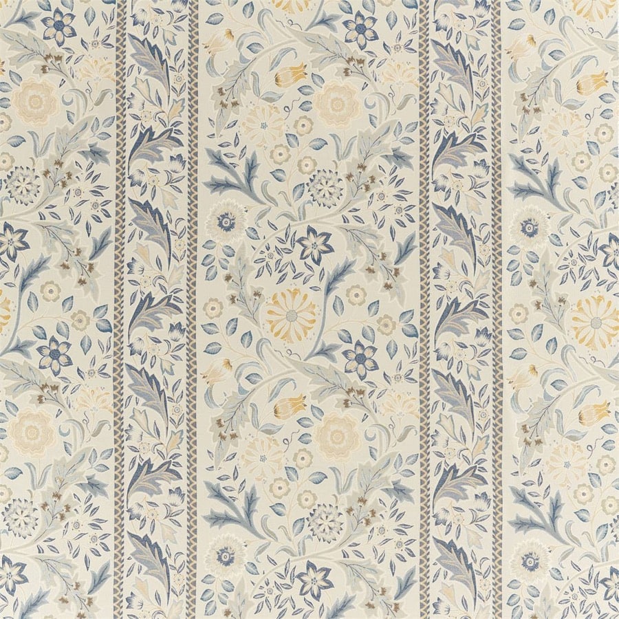 Morris and Co Tyg Wilhelmina Weave Indigo