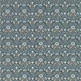 Morris and Co Tapet Morris Bellflowers Indigo Linen