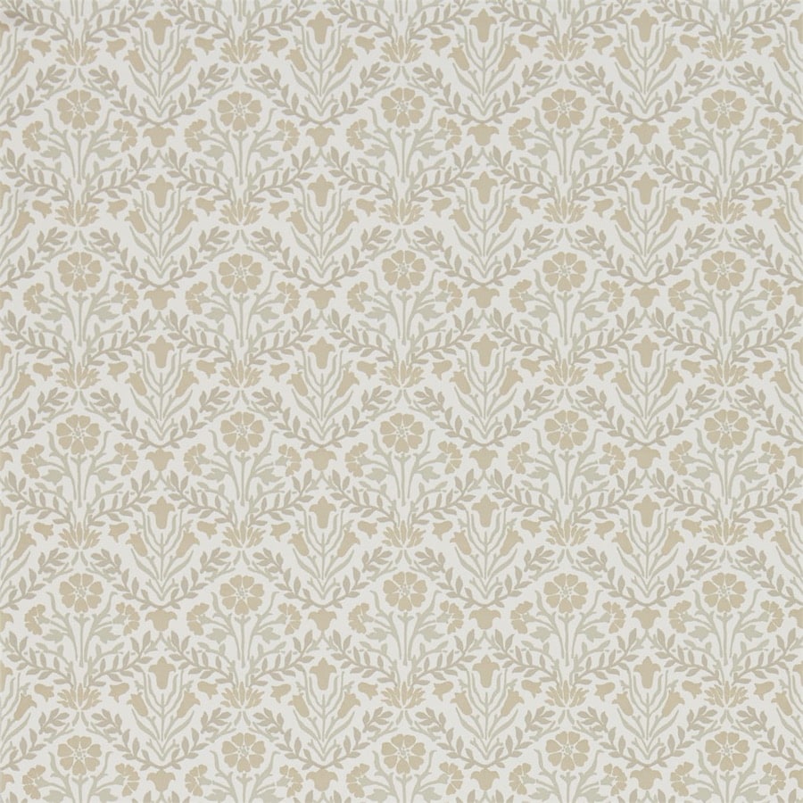 Morris and Co Tapet Morris Bellflowers Linen Cream