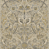 Morris and Co Tapet Bullerswood Stone Mustard