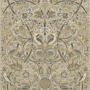 Morris and Co Tapet Bullerswood Stone Mustard