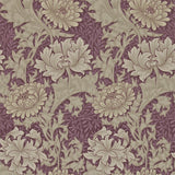 Morris and Co Tapet Chrysanthemum Wine