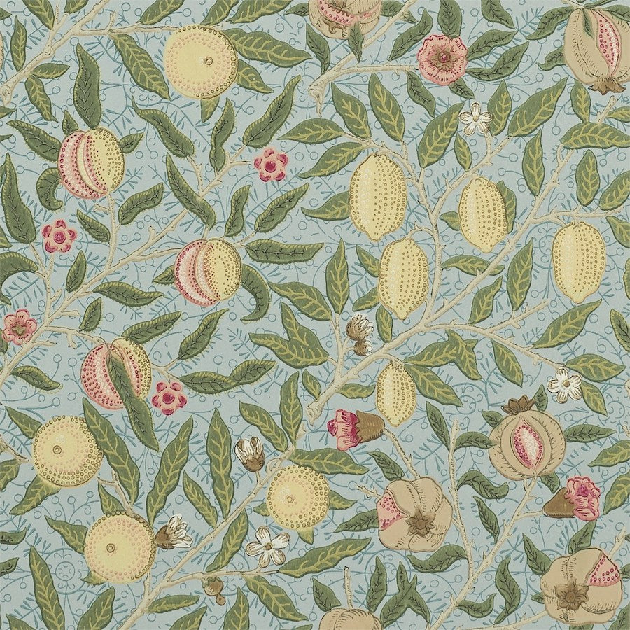Morris and Co Tapet Fruit W P Slate/Thyme