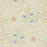 Morris and Co Tapet Larkspur Manilla Oldrose