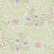 Morris and Co Tapet Larkspur Olive Lilac