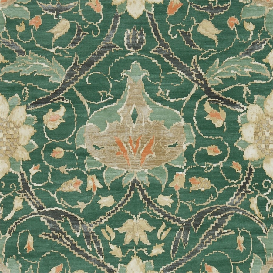 Morris and Co Tapet Montreal Forest Teal