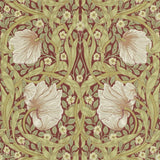 Morris and Co Tapet Pimpernel Brick Olive