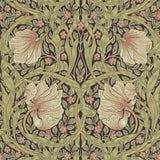 Morris and Co Tapet Pimpernel Bullrush Russet