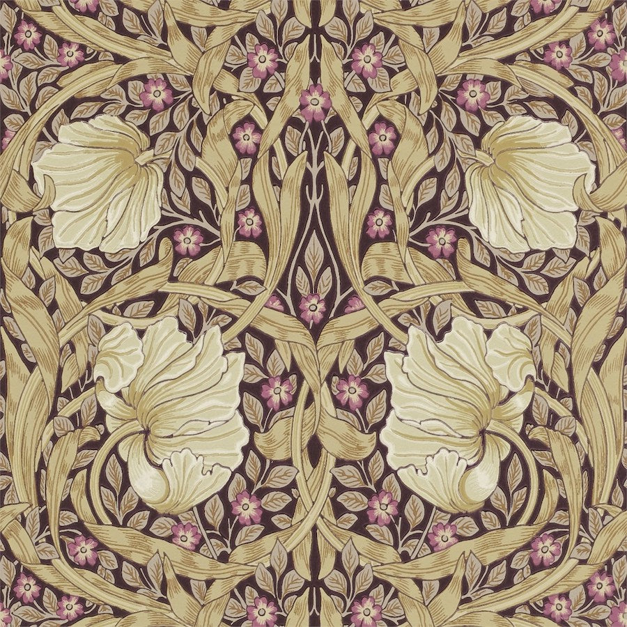 Morris and Co Tapet Pimpernel Fig Sisal