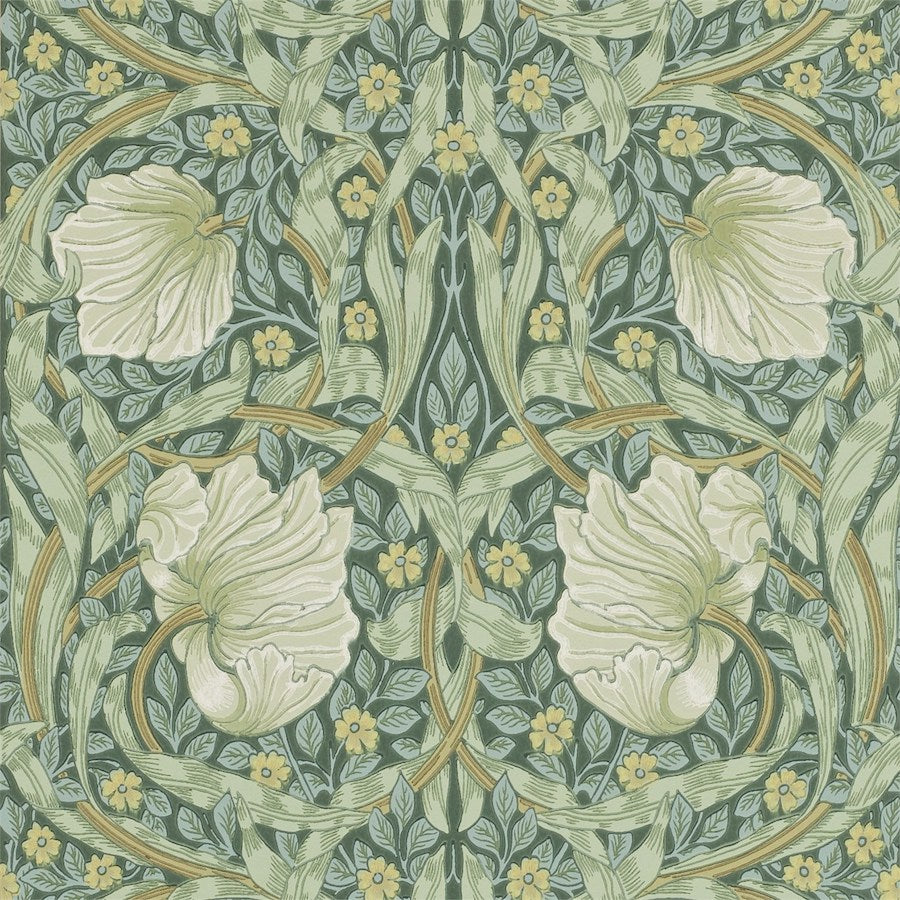 Morris and Co Tapet Pimpernel Privet Slate