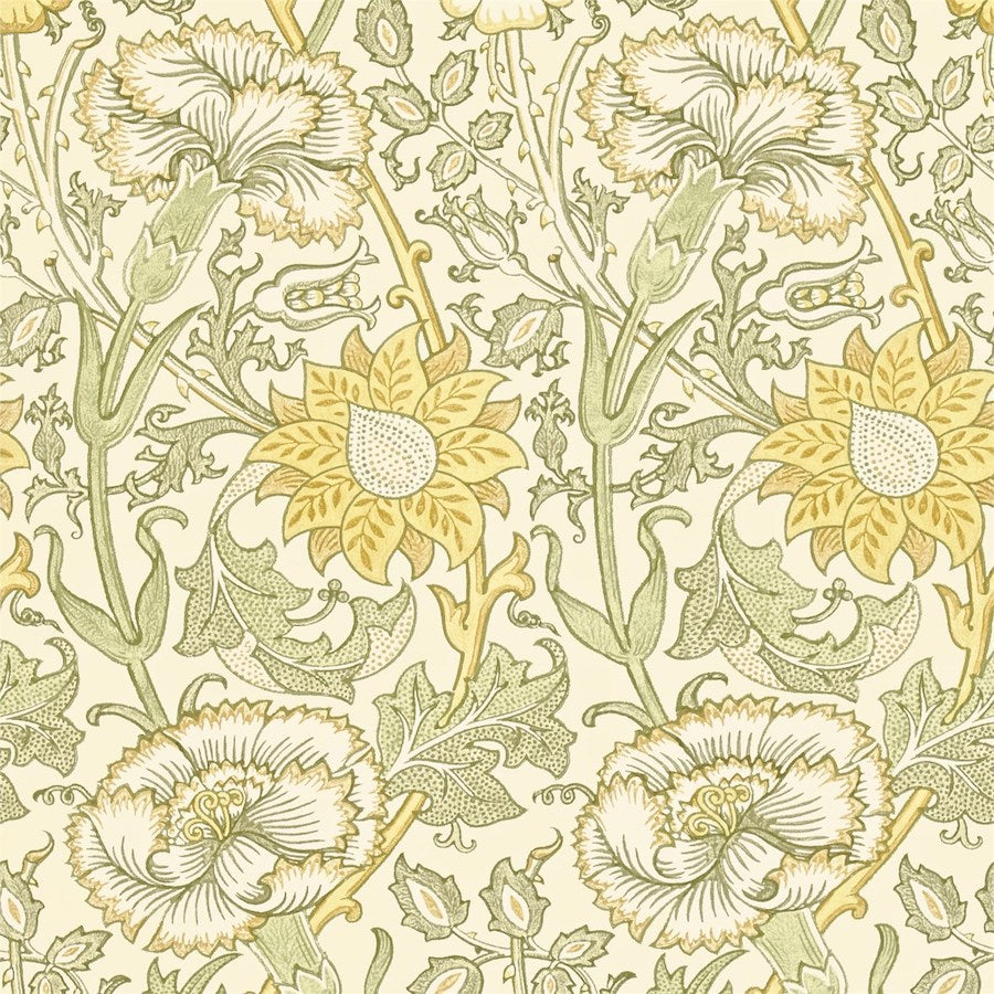 Morris and Co Tapet Pink & Rose Cowslip Fennel