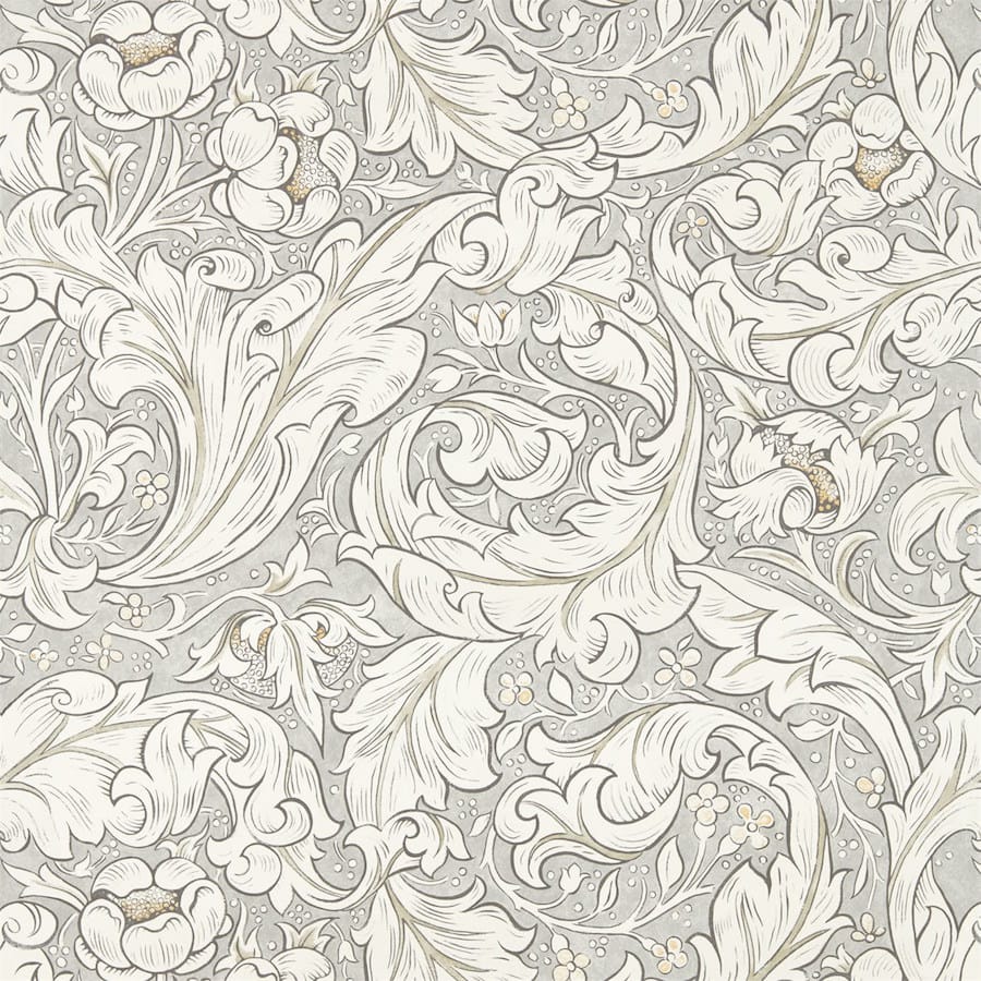 Morris and Co Tapet Pure Bachelors Button Stone Linen