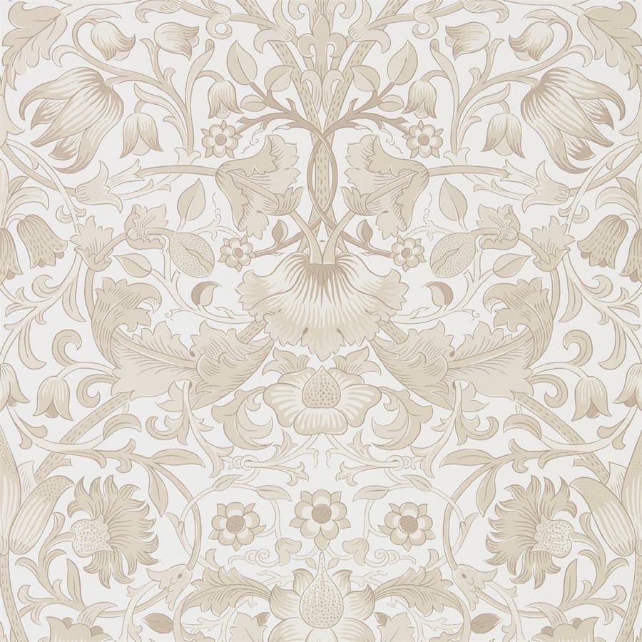 Morris and Co Tapet Pure Lodden Ivory Linen